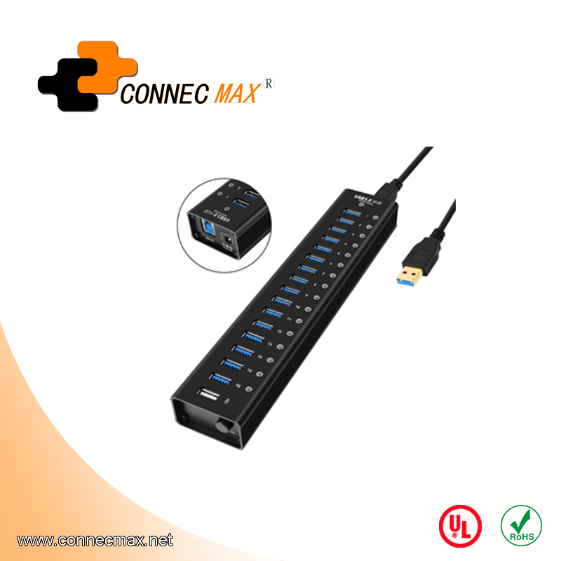USB3.0 16 Ports HUB