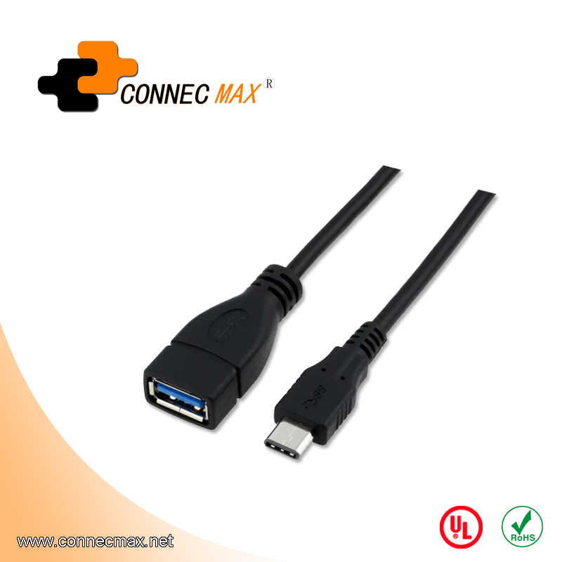 USB 3.1 type C 转 USB 3.0 AF数据连接线