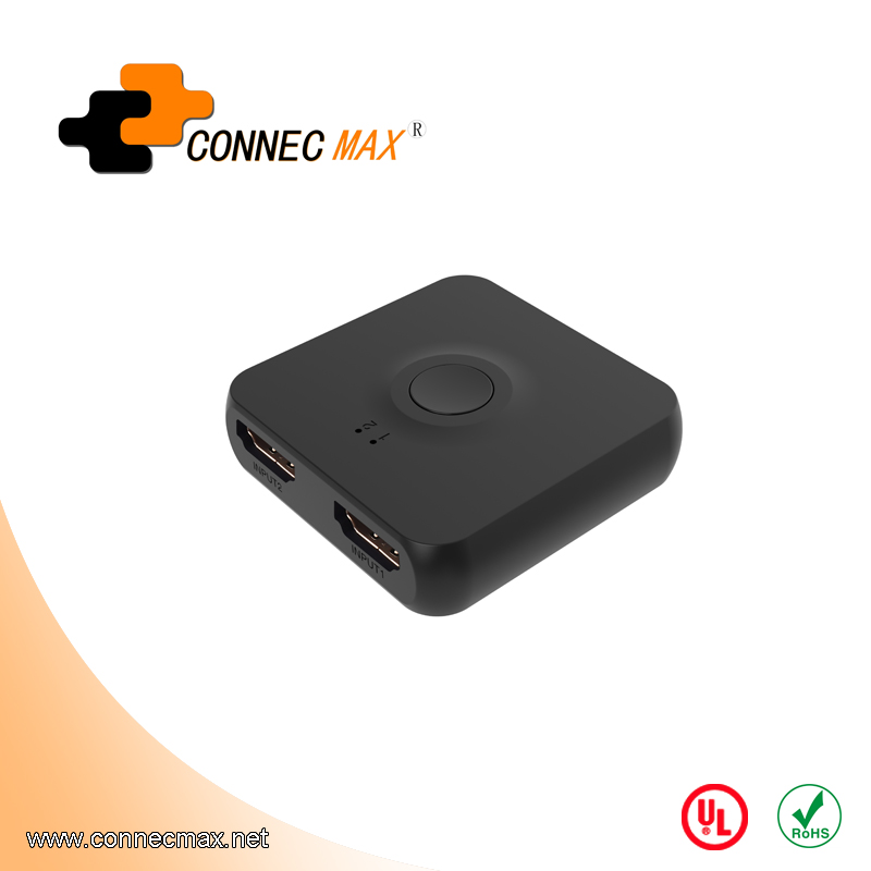 双向切换器 黑色 双HDMI接口